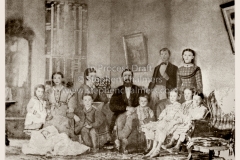 Bryan Family - At their home in Greencastle, IN in 1870